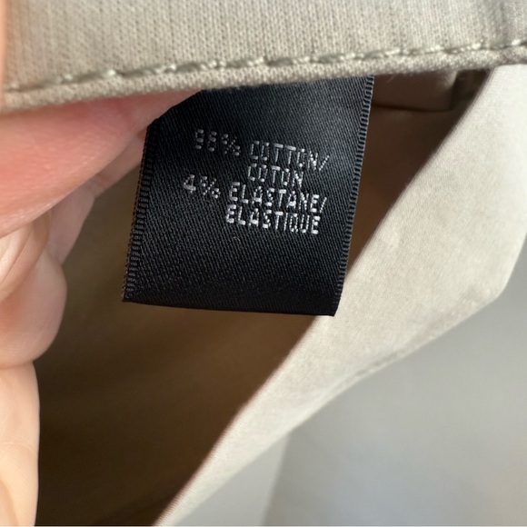 Lafayette 148 Neutral 1/2 Sleeve Lightweight Full Zip Jacket Size 8 - Picture 6 of 8